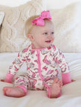 Load image into Gallery viewer, Pink Rodeo Dreams Convertible Zip Romper
