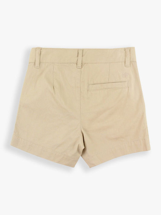 Khaki Stretch Chino Shorts