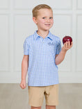 Load image into Gallery viewer, Classic Periwinkle Blue Performance Polo
