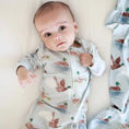 Load image into Gallery viewer, Little Duckling Zipper Footie
