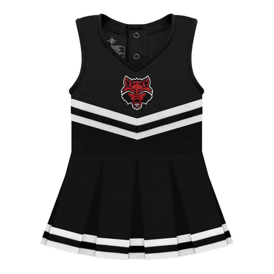 Arkansas State Red Wolves Cheer Dress Bodysuit