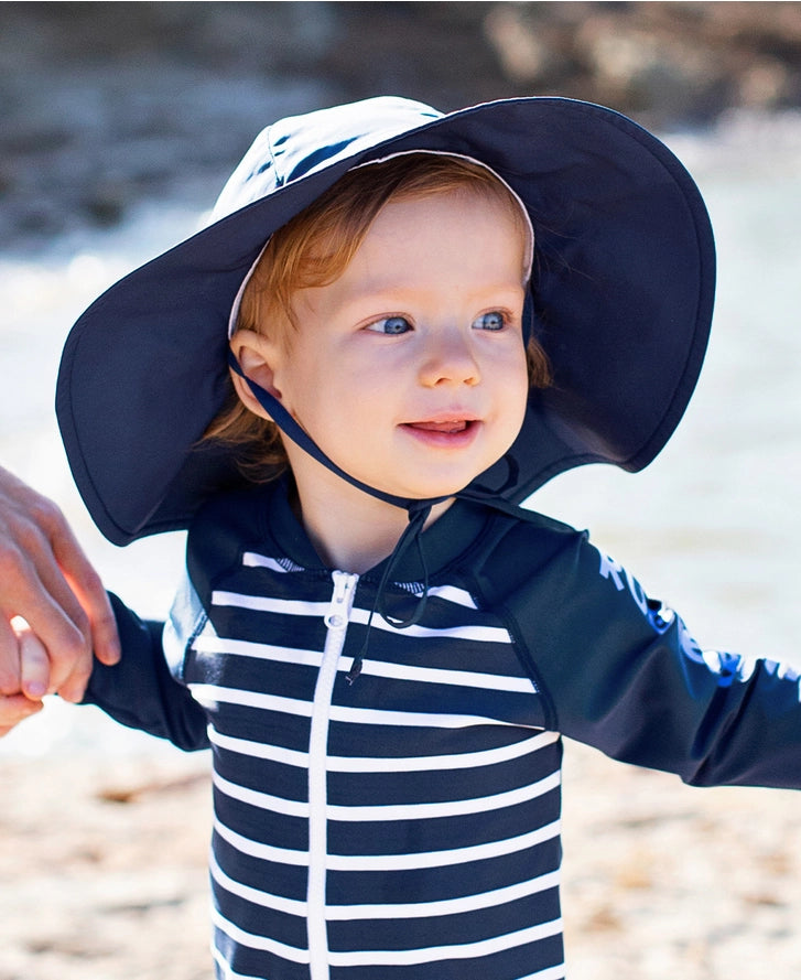 Navy Sun Protective Hat