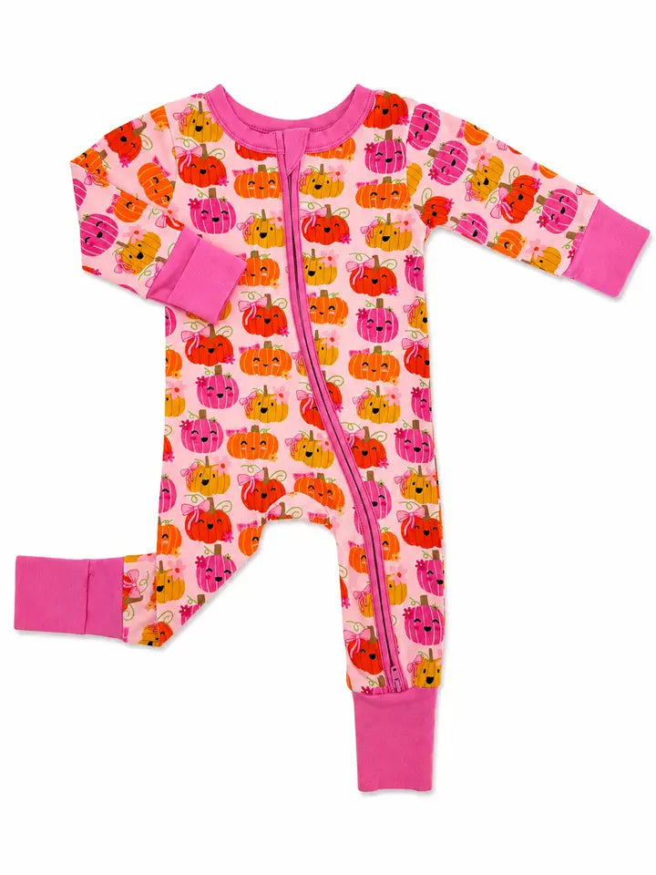 Pumpkin Girl Convertible Romper