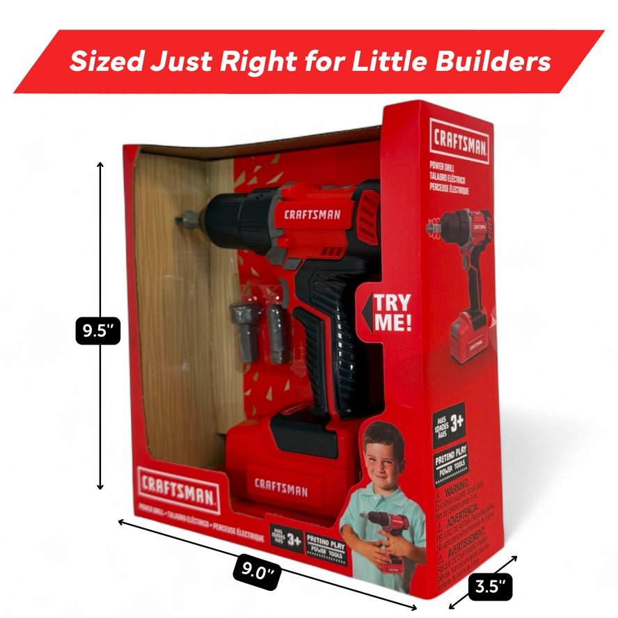 Red Craftsman Battery Operated Drill