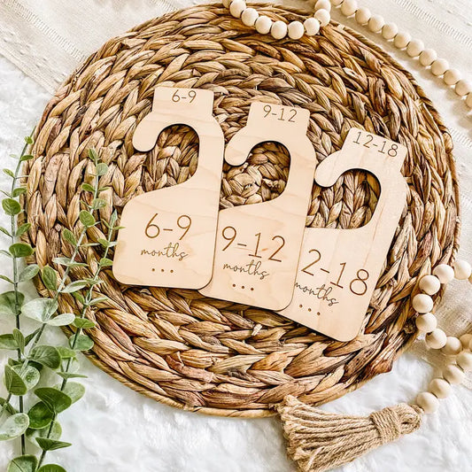 Nursery Closet Dividers - Neutral