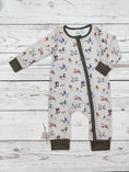 Load image into Gallery viewer, Baby Boy Duck Printed Zippy Sleeper
