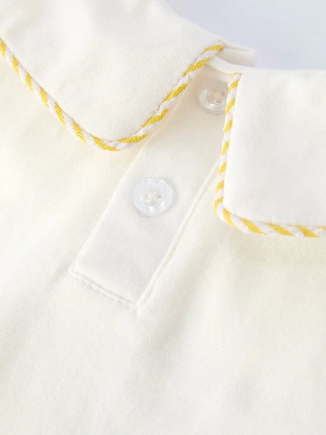 Jesus Loves Me Embroidered Boys Set