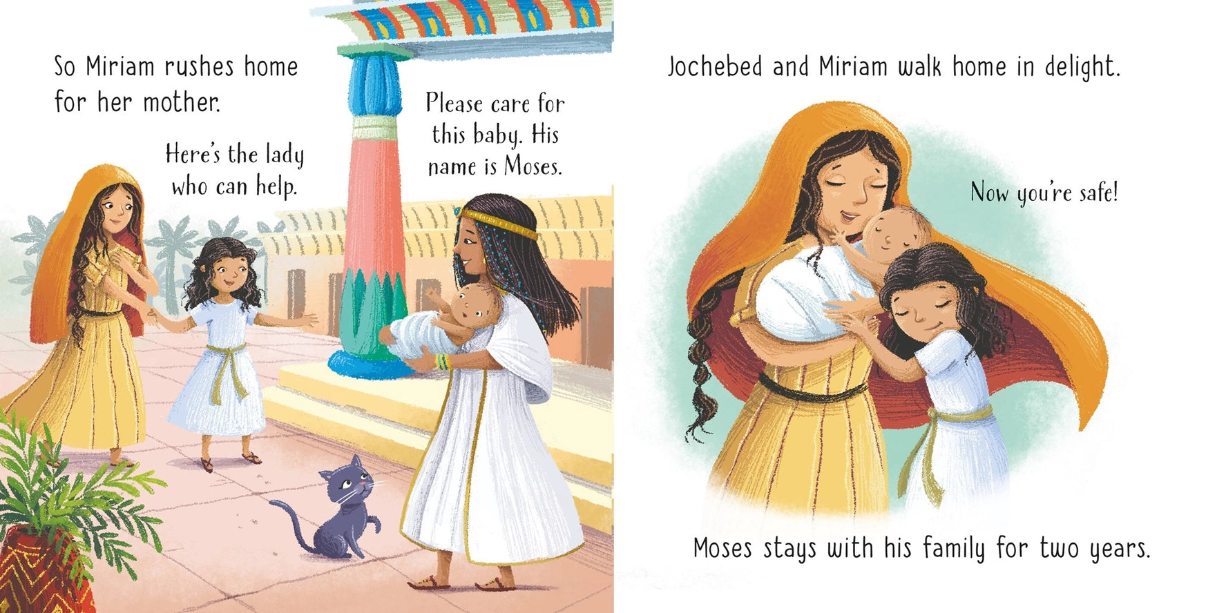 Moses In the Basket Board Book