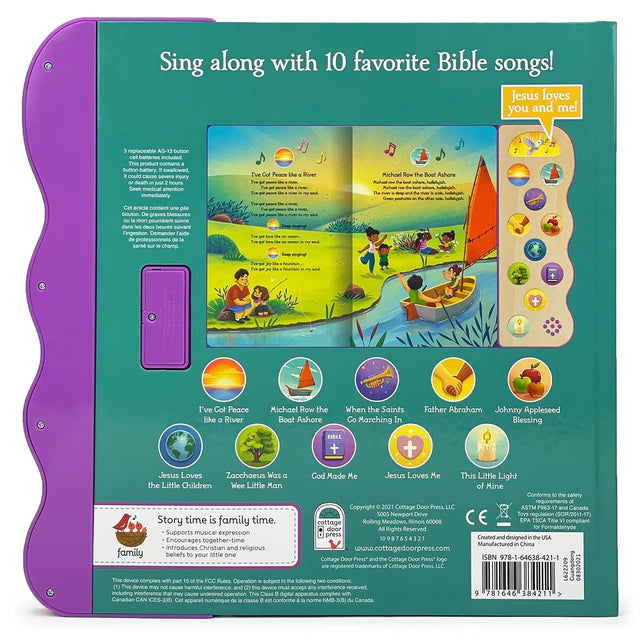Best Loved Bible Songs Interactive Sound Book