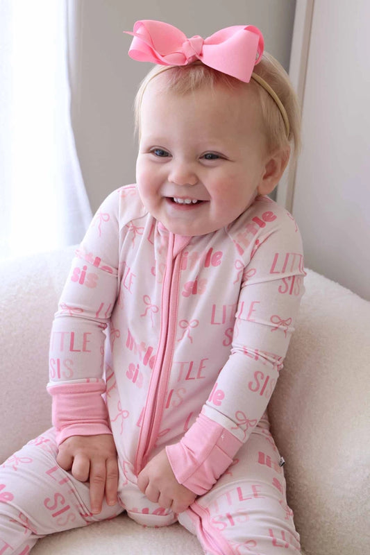 Little Sis Convertible Zip Romper