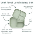 Load image into Gallery viewer, Silicone Bento Box - Pine
