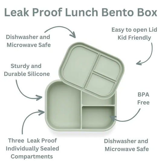 Silicone Bento Box - Pine