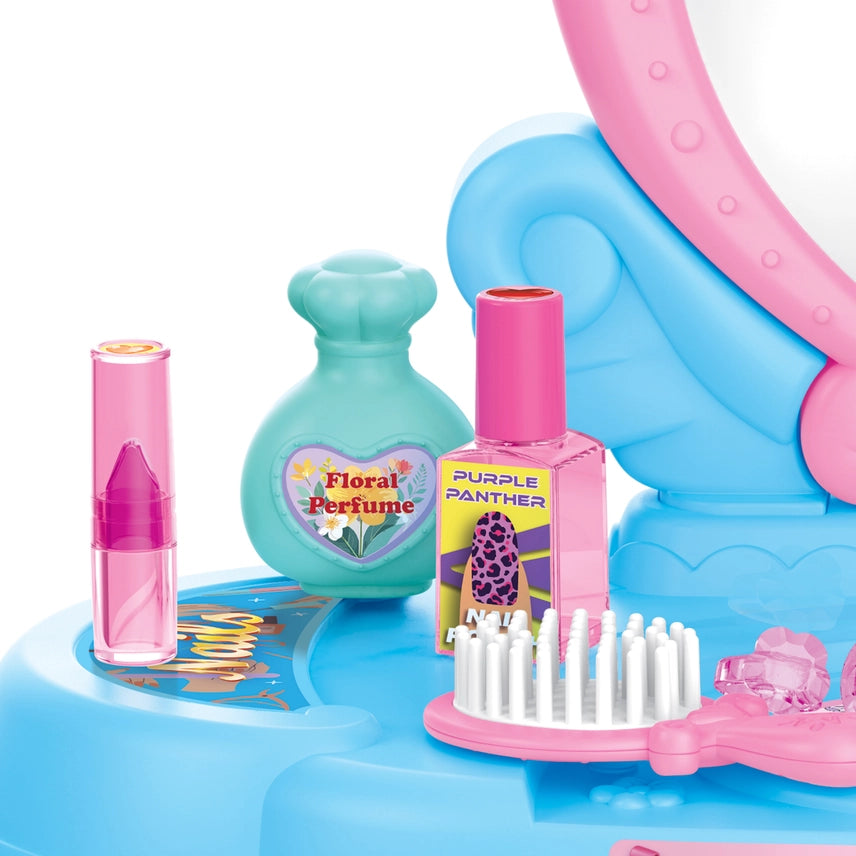 Glamor Queen Kid's Vanity Playset