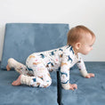 Load image into Gallery viewer, ABC Paw-ty Convertible Zip Romper
