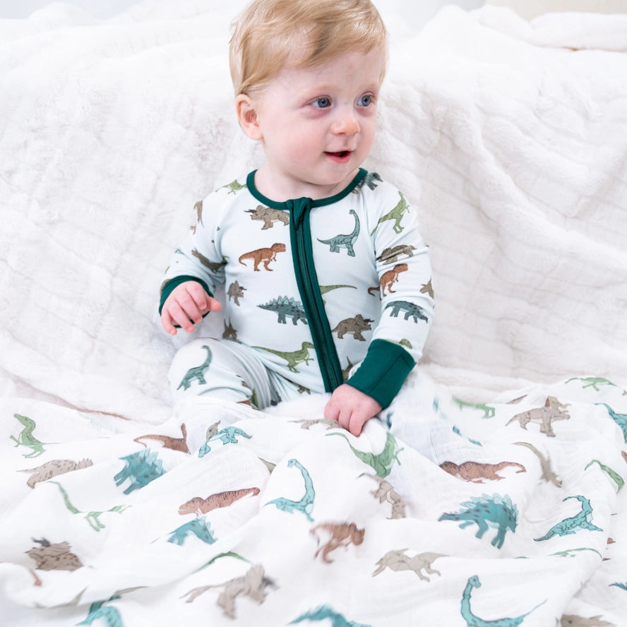 Dinosaur Bamboo Convertible Sleeper