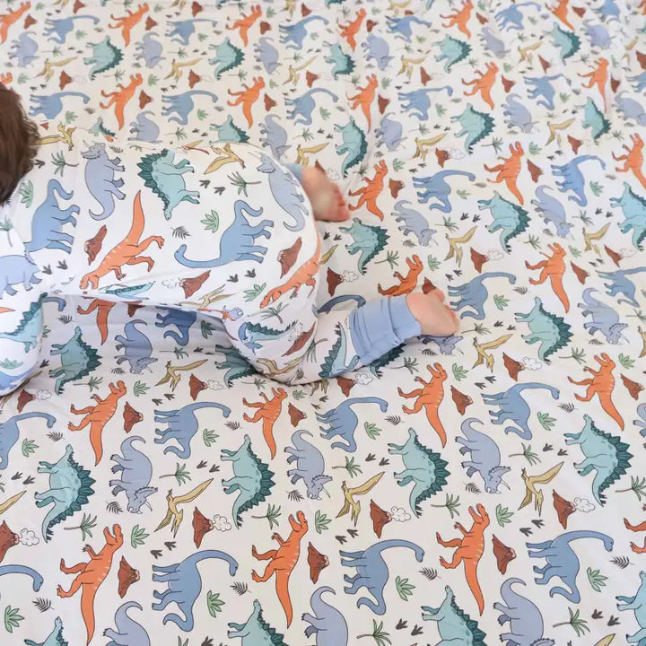 Dino Dude Convertible Zip Romper