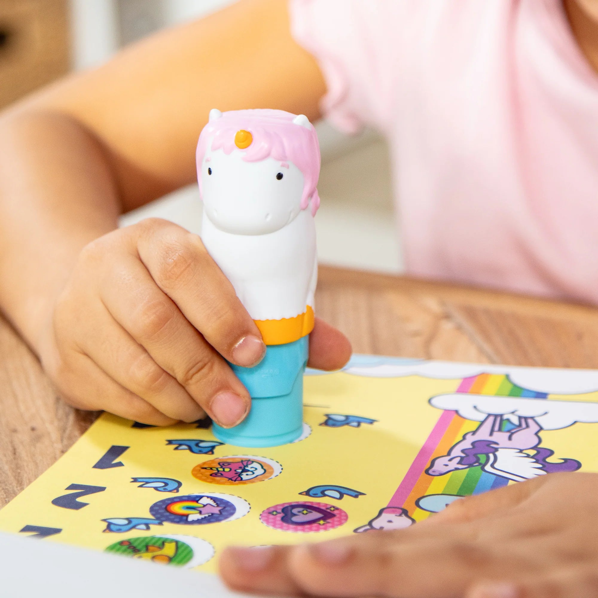 Sticker WOW- Activity pad- Unicorn