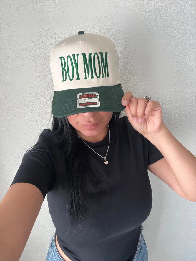 Boy Mom Trucker Hat