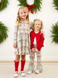Load image into Gallery viewer, Dear Santa Long Sleeve Twirl Dress
