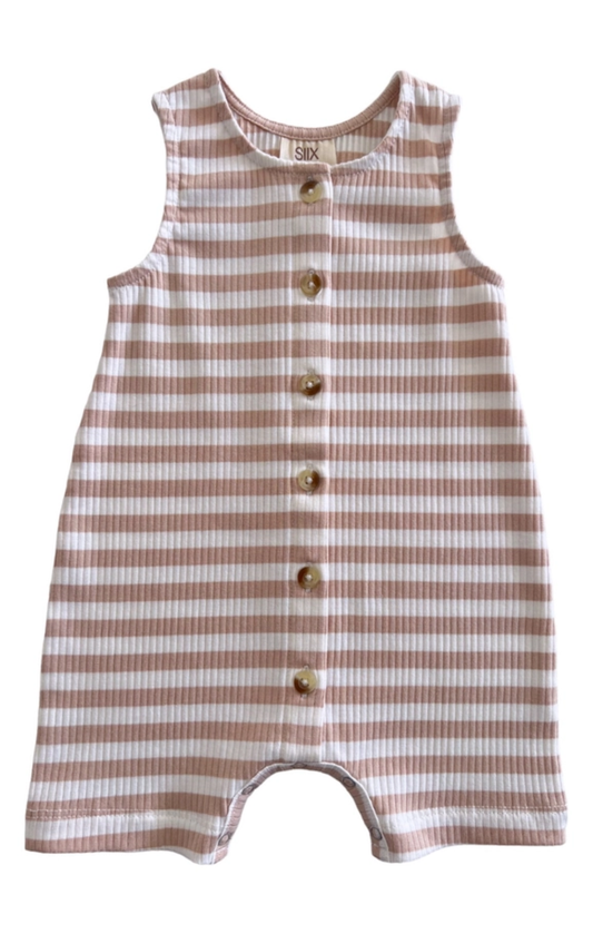 Megan Organic Striped Shortie