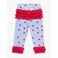 Load image into Gallery viewer, Apple Orchard Gingham Ruffle Leggings
