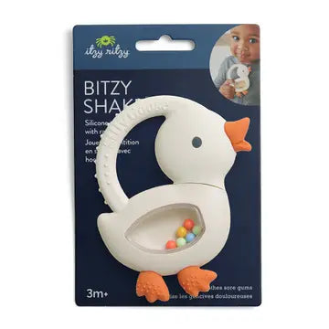 Bitzy Shake- Silicone Teether with Rattle