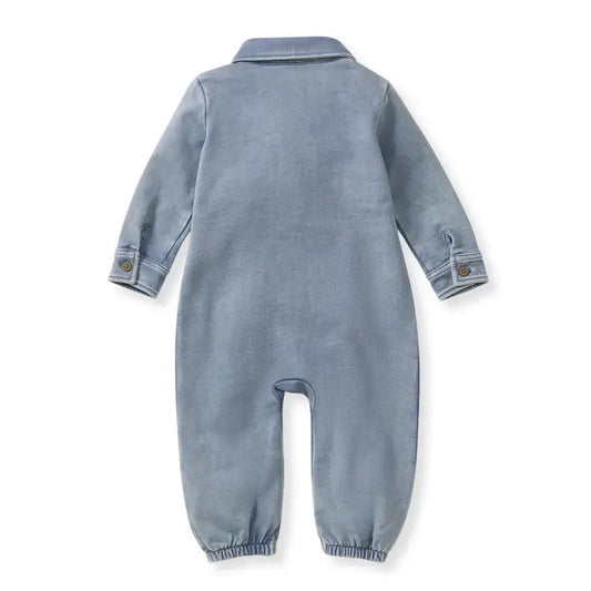 Acid Wash Infant Jumpsuit - Flint