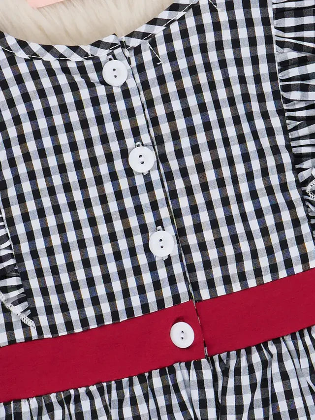 Arkansas Smocked Gingham Dress