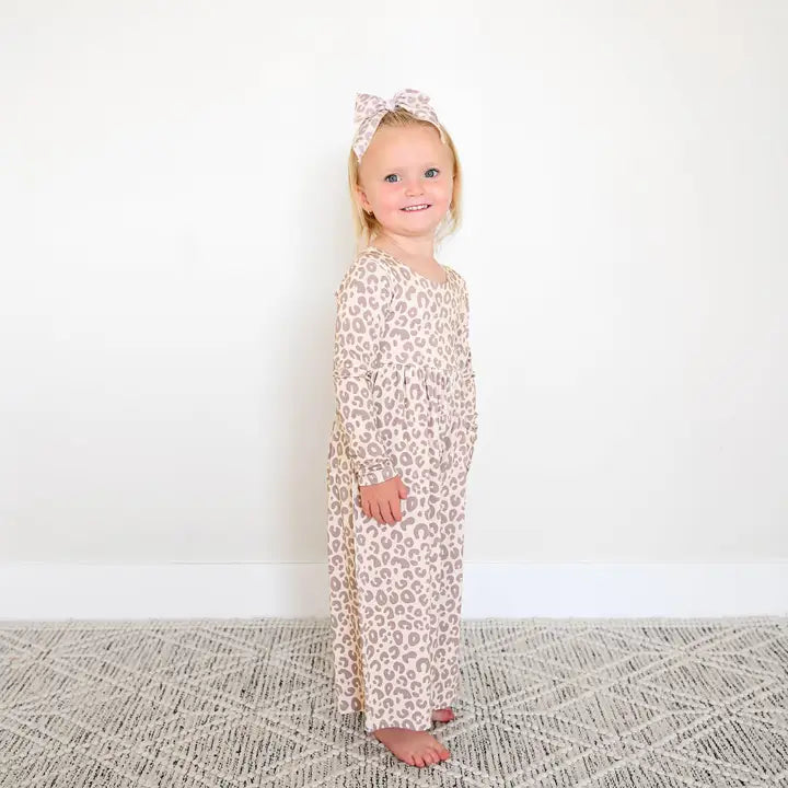 Amari Leopard Wide Leg Romper