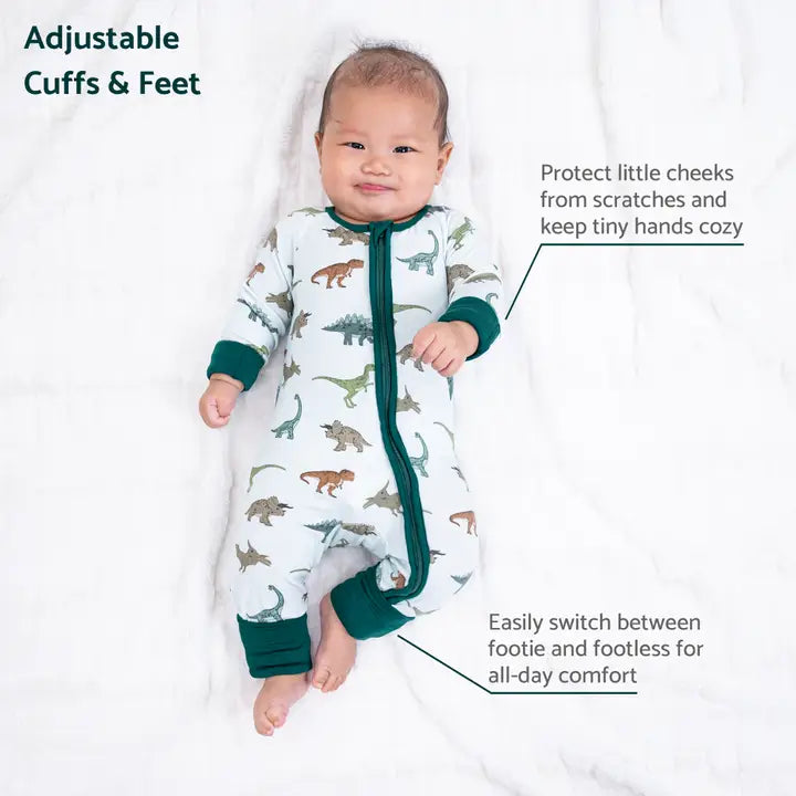 Dinosaur Bamboo Convertible Sleeper