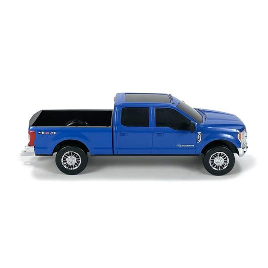 Blue Ford F250 Super Duty