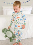 Load image into Gallery viewer, Little Fossil Two-Piece Bamboo Pajama Set
