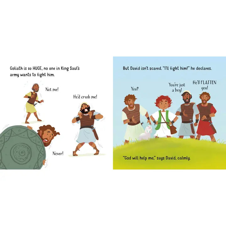 David and Goliath Board Book