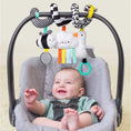 Load image into Gallery viewer, Itzy Bitzy Spiral Car Seat Toy- High Contrast

