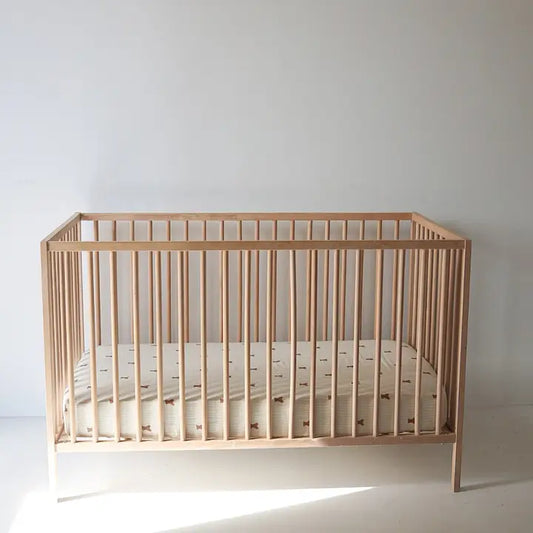 Teddy Muslin Crib Sheet