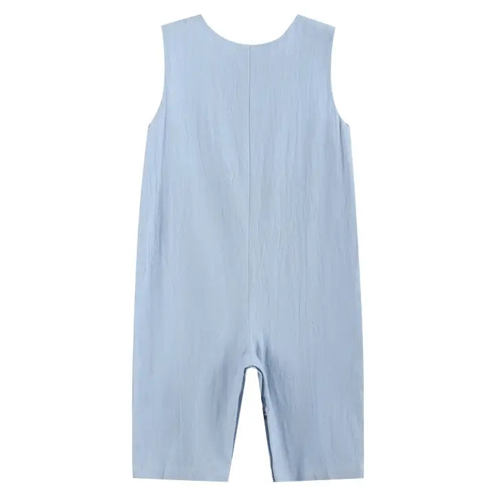 Nativity Smocked Overalls