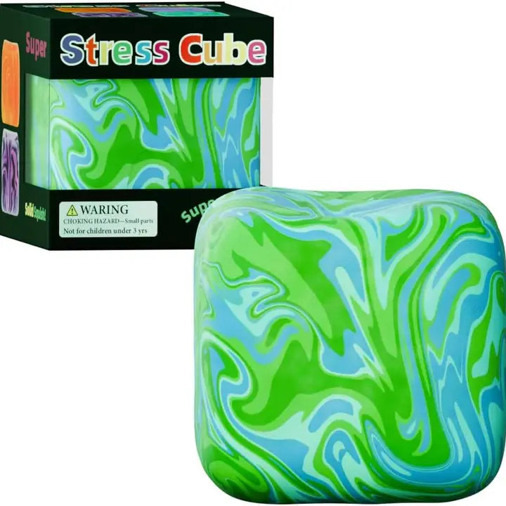 Marbled Nice Cube Green