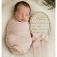 Load image into Gallery viewer, Hello World Baby Birth Announcement Sign
