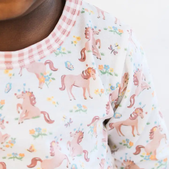 Unicorn's Meadow Long Pajamas