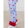 Load image into Gallery viewer, Apple Orchard Gingham Ruffle Leggings
