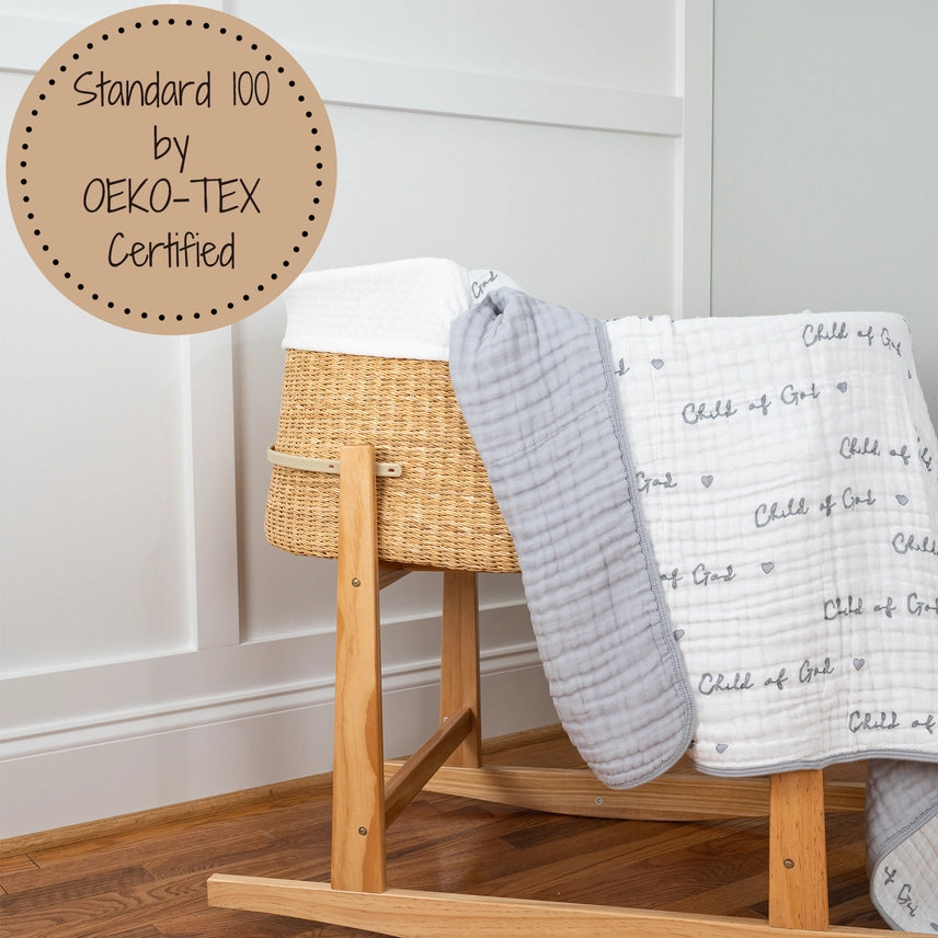 Child Of God Baby Muslin Quilt