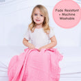 Load image into Gallery viewer, Beautiful Bows Ruffle Baby Muslin Quilt
