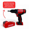 Load image into Gallery viewer, Red Craftsman Battery Operated Drill
