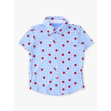 Apple Orchard Performance Button Down
