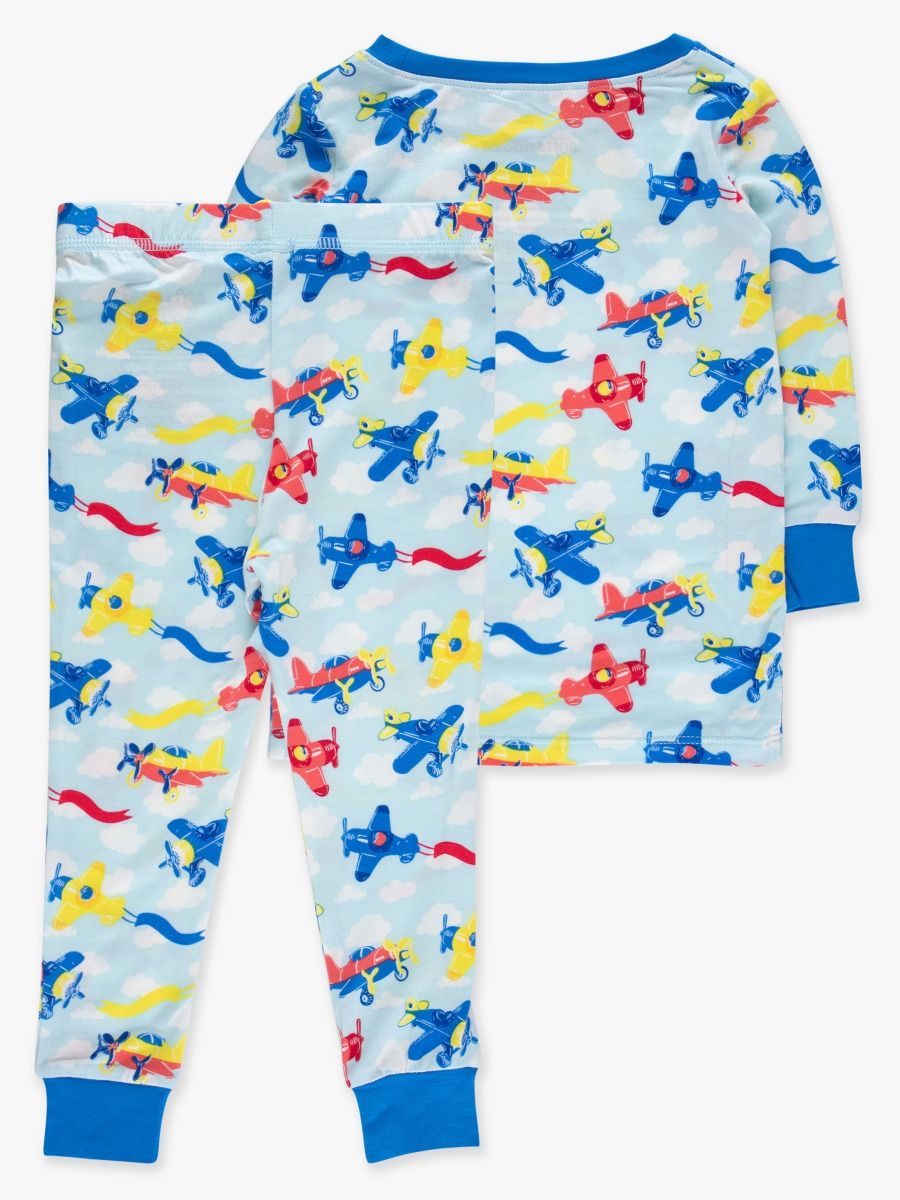 Plane Parade Long Sleeve Pajama Set