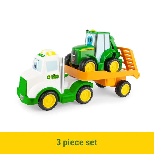 John Deere Lights & Sounds Farmin Friends Hauling Set