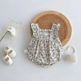 Load image into Gallery viewer, Sleeveless Floral Print Bodysuit
