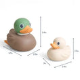 Load image into Gallery viewer, Itzy Ducky Family- Mallard Bath Toy Set
