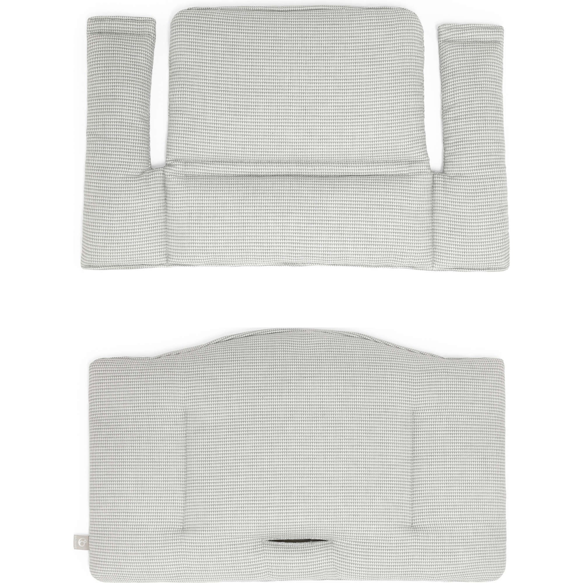 Stokke Tripp Trapp Natural High Chair with Nordic Grey Cushion and Tray