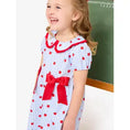 Load image into Gallery viewer, Apple Orchard Bow Peter Pan Dress
